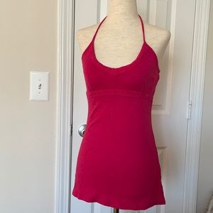 Pink Halter Top